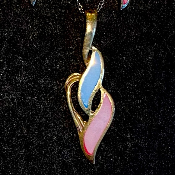 925 Necklace and Earring Set - Picture 2 of 7